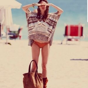 Free People Rising Tides Poncho